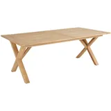 Brafab Brutus Ausziehtisch 200-265 x 100 x 73 cm Beige