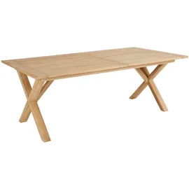 Brafab Brutus Ausziehtisch 200-265 x 100 x 73 cm Beige