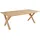 Brafab Brutus Ausziehtisch 200-265 x 100 x 73 cm Beige