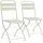 VS Venta-stock GARTENKLAPPSTUHL-SET Perla Metall