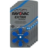 RAYOVAC 6 x Hörgerätebatterie 675 Extra Advanced 1,45V 640mAh