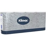 KLEENEX 8440 Kleinrollen Toilet Tissue - 3-lagig, geprägt, super-hochweiß mit 350 Blatt, 6 Rollen pro Pack