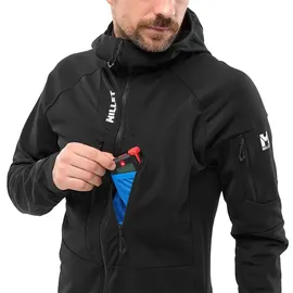 Millet Pierra Ment Fleece Mit Durchgehendem Reißverschluss - Black - M