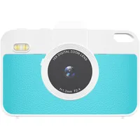 Kinderkamera 48MP 720P Fotografie Permanenter Polystyrolplan 35 Kreativsiebe Einfache Aufgabe Kinderfreundliches Spielzeuggeschenk für Jungen Frauen Permanente Polystyrolkamera für Kinder