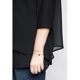 sheego Blusenshirt schwarz 56/58