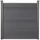 Home Deluxe WPC Sichtschutzzaun CALLADO - 1 x Element + 2 x Pfosten