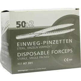 Büttner-Frank Einmalpinzette Kunststoff 50 St