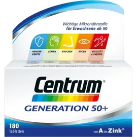 Centrum Generation 50+ Tabletten 180 St.
