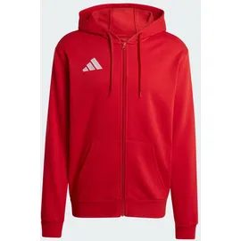 adidas Entrada 26 Kapuzenjacke Herren Team Power Red 2/White 3XL