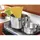 Marine Business Kochgeschirr-Set Edelstahl 34 x 24 x 24 cm Silber