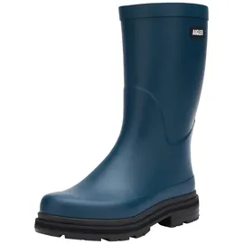 Aigle Mid Rain M Gummistiefel Storm Blue 42