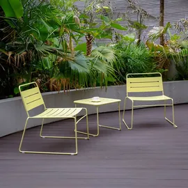 casa.pro Andria Set 3-tlg. Vanillegelb