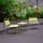 casa.pro Andria Set 3-tlg. Vanillegelb