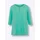 Classic Basics Longshirt Damen Grün (Blaugrün, Meliert) 48