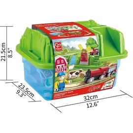HaPe Countryside Train Bucket Set