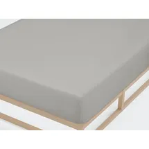 Castell Spannbettlaken Jersey 120 x 200 cm sturmgrau