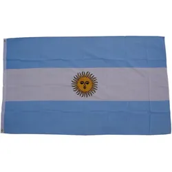 Fahnen-Shop Axel Bach Flagge Argentinien 90 x 150 cm Fahne mit 2 Ösen 100g/m2 Stoffgewicht Hissflagge Hiss