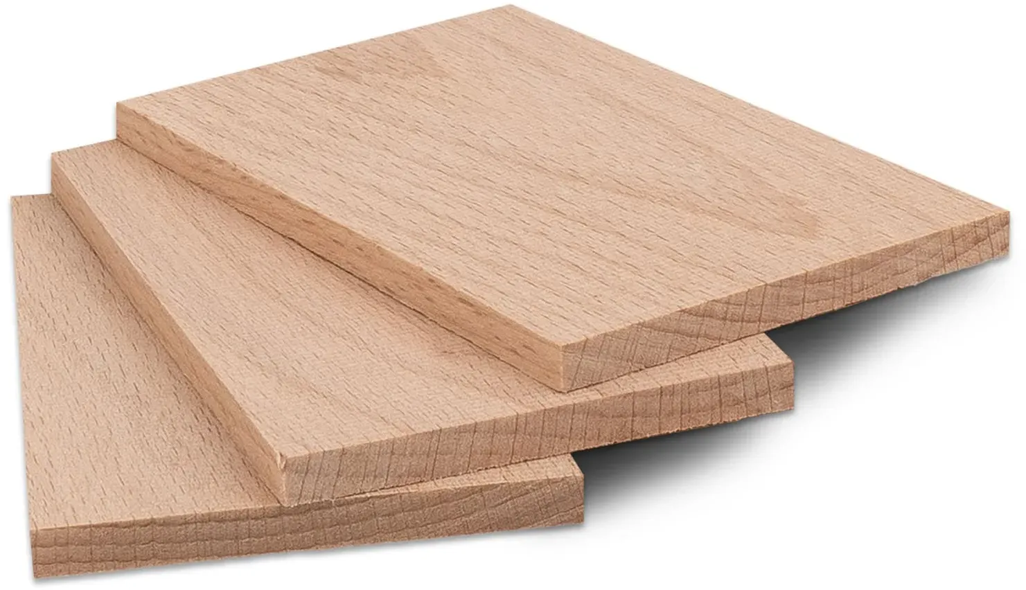 Metrie | Bh080E Bastelbrett Buchenholz | 80 x 60 x 5 mm