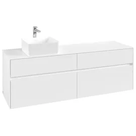 Villeroy & Boch Collaro Waschbeckenunterschrank C05000MS 160 x 55 cm White Matt