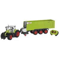 Happy People Traktor Claas Axion 870 RTR mit Anhänger Cargos 9600 34425