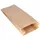 Papstar Papierfaltenbeutel gefädelt Kraftpapier 35 cm x 15 cm x 7 cm braun Füllinhalt 2,5 kg