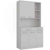 Vicco Küchenbuffet Raul 100,1 x 188,5 x 46 cm Weiß