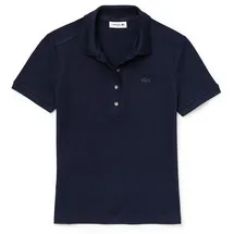 Lacoste Stretch Cotton Piqué Kurzarm-poloshirt - Marine 38