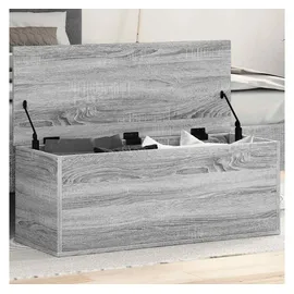 vidaXL Aufbewahrungsbox Holz 90x35x35 cm Grau