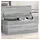 vidaXL Aufbewahrungsbox Holz 90x35x35 cm Grau