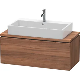 Duravit L-Cube 102x47,7cm, Nussb Nat, f Kons, 1 Auszug