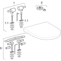 Geberit VIVANO WC-Sitz mit Absenkautomatik