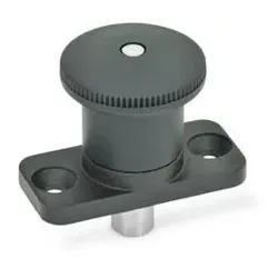 822.8-8-10-B Miniraster Zink-Druckguss / Kunststoff-Knopf
