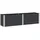 vidaXL Hochbeet 200 x 50 x 54 cm Schwarz