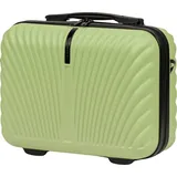 WINGS SWAN Kosmetikkoffer 14" in Pistaziengrün, ABS+, 15L - Grün