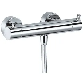 HSK Aufputz-Sicherheits-Duschthermostat Rund Chrom