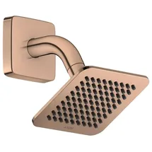 Hansgrohe AXOR Citterio C Kopfbrause 120/120 1jet EcoSmart mit Brausearm, polished red gold