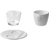 Melitta Espresso-Glas "M-Collection", 80 ml aus Bleikristall, Höhe: 54 mm, ohne Henkel
