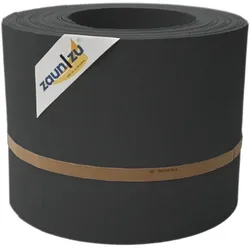 zaun|zu® Sichtschutzstreifen PP Sichtschutzstreifen Doppelstabzaun Anthrazit,10x 2,55m