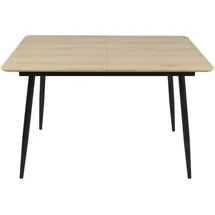 home collective Esstisch Hellbraun, Holzwerkstoff, 120x75x80 cm Esszimmer, Tische, Esstische
