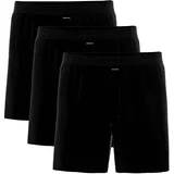 Ammann Boxershorts Basic Cotton schwarz 4XL 3er Pack