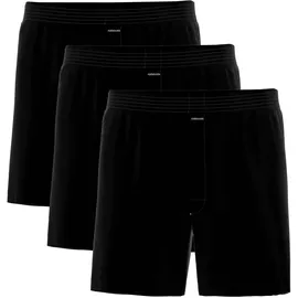 Ammann Boxershorts Basic Cotton schwarz 4XL 3er Pack