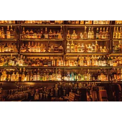 Fototapete PAPERMOON "Bar", bunt, B:4,50m L:2,80m, Vlies, Tapeten