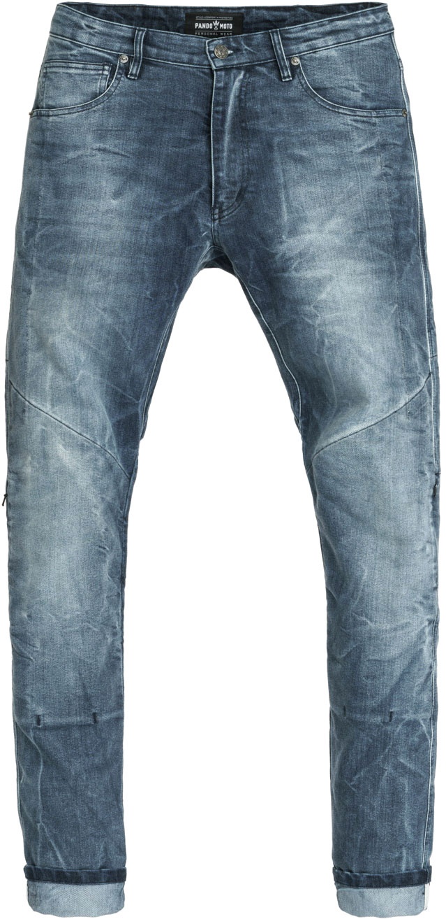 Pando Moto Boss Desert, Jeans - Blau - W28/L34