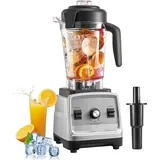 2,5L 1600W Standmixer - Universal Mixer für Smoothies und Milchshakes - Hochleistungsmixer - Smoothie Maker & Milchshaker