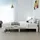 ULIFE Massivholz-Doppelbett 140 x 200 cm Weiß