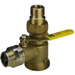 Viega Gaszähler-Kugeleckhahn TAE G21111T in R1Messing 526801