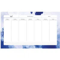 Quo Vadis - Schreibtischunterlage für immerwährende Blätter – mehrsprachig – Ikonisch – immerwährend – 16,5 x 26,5 cm – Papier Clairefontaine weiß – hergestellt in Frankreich