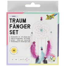Folia Traumfänger-Set Girly Bastelset 35 Teile