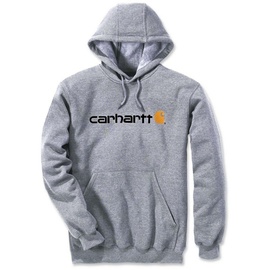 CARHARTT Signature Logo Sweatshirt mit Logo-Grafik, grau
