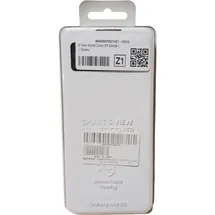 Samsung Galaxy A42 5G Geldbörsenhülle S View Wallet Cover weiß